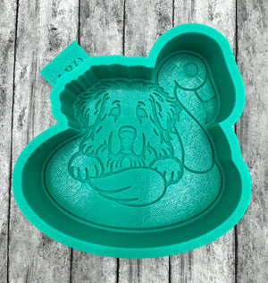 Great Pyrenees Dog on a Float Silicone Mold