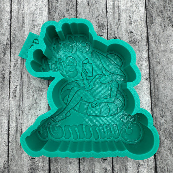 Hot Girl Summer Girl on a Float Reading
