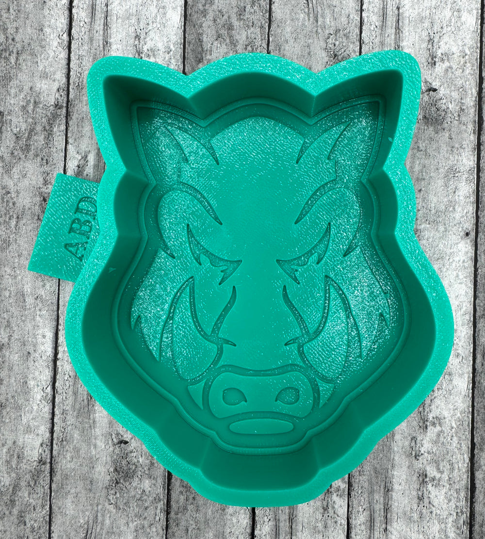 Hog Razorback Freshie Silicone Mold