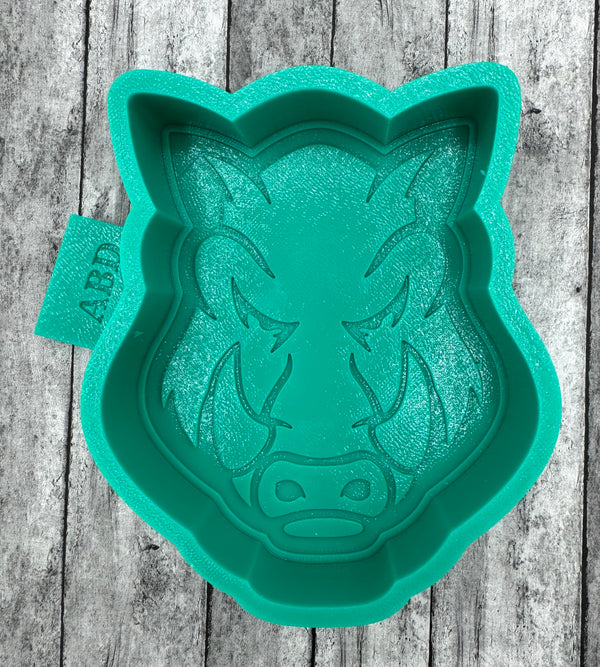 Hog Razorback Freshie Silicone Mold