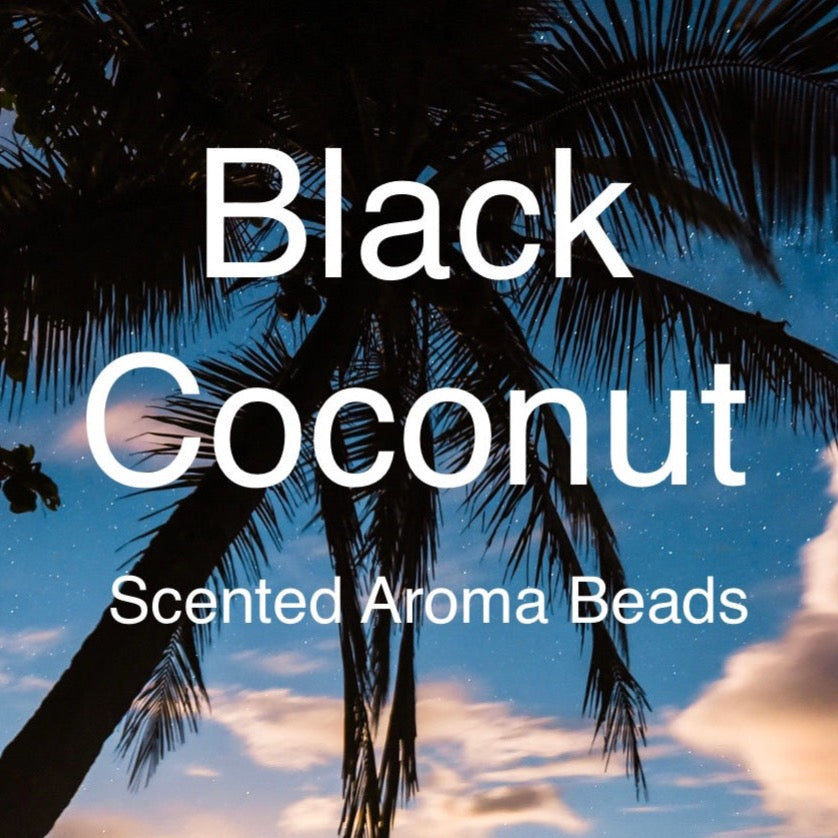 Black Cofonut Scented Aroma Beads 