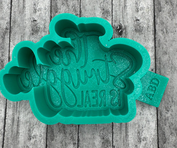 The Struggle is Real Freshie Silicone Mold