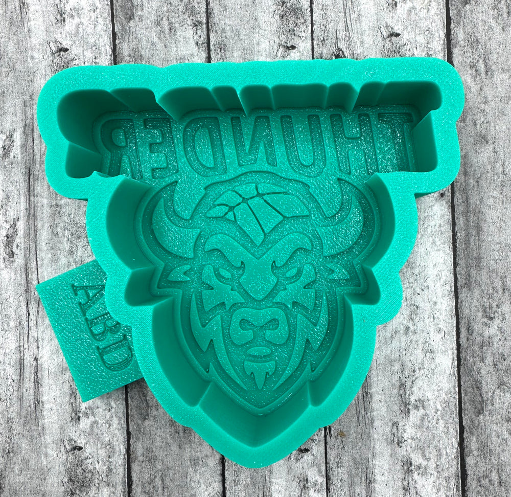 Thunder OKC Basketball Silicone Mold