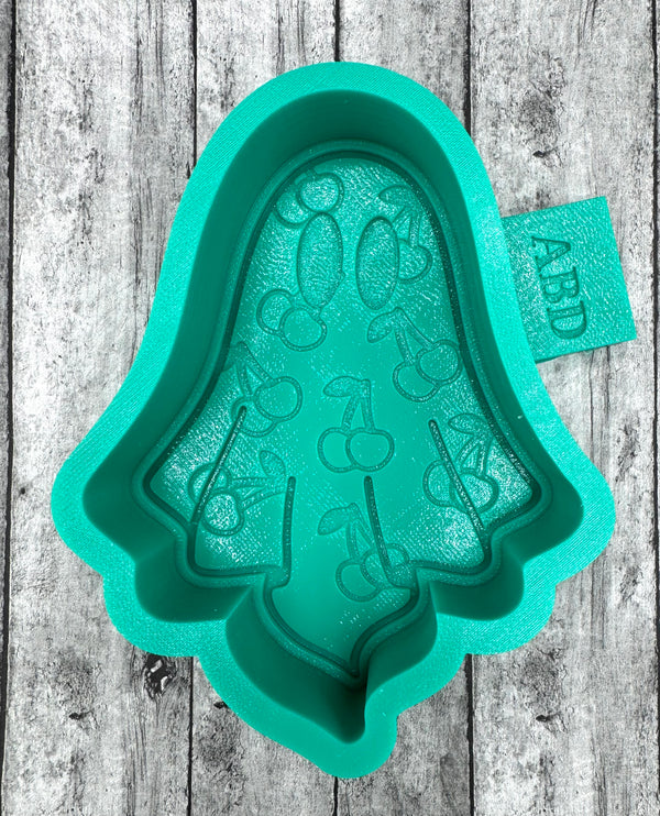 Ghost with Cherries Freshie Silicone Mold