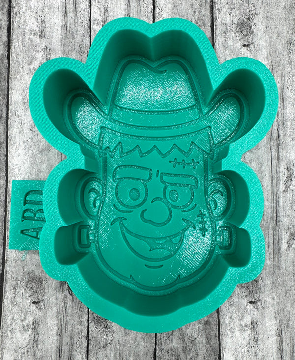 Frankie in a Cowboy Hat Silicone Mold