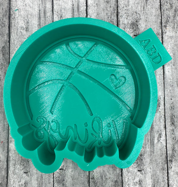Vikings Basketball Silicone Mold