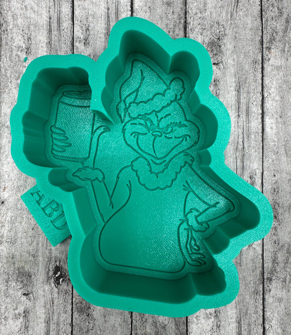 Grinc Holding Soda Can Silicone Mold
