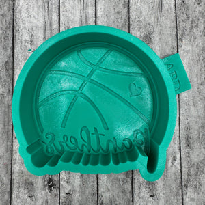 Panthers Basketball Silicone Mold