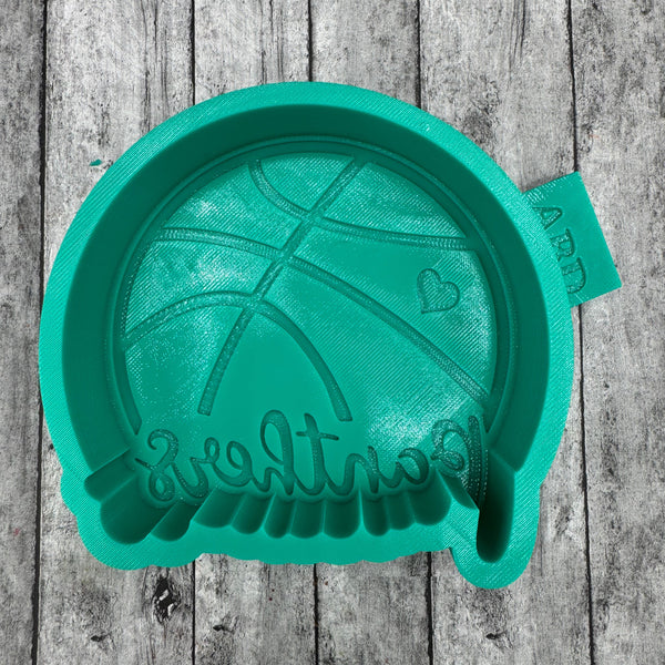 Panthers Basketball Silicone Mold