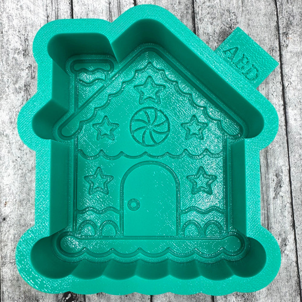 Gingerbread House Silicone Mold