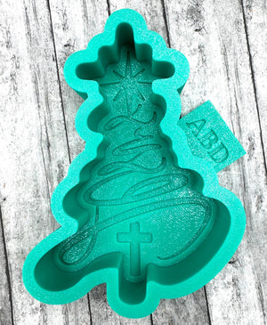 Jesus with Star Cross Silicone Mold
