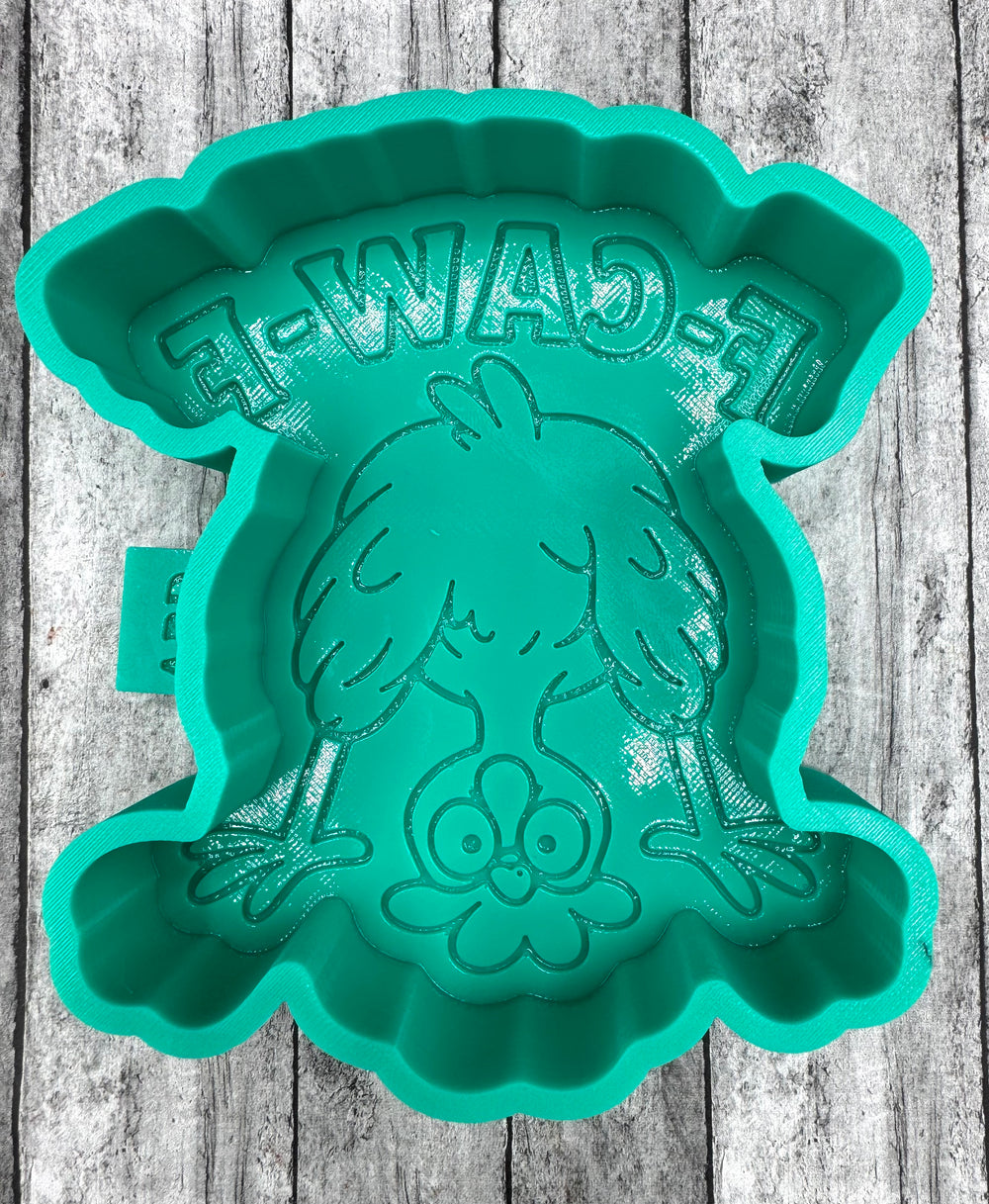 Chicken F Caw F Freshie Silicone Mold