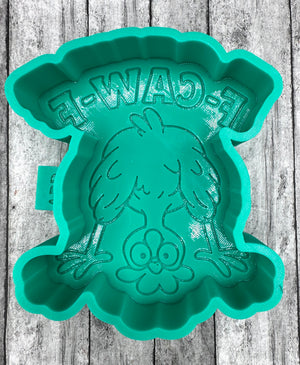 Chicken F Caw F Freshie Silicone Mold