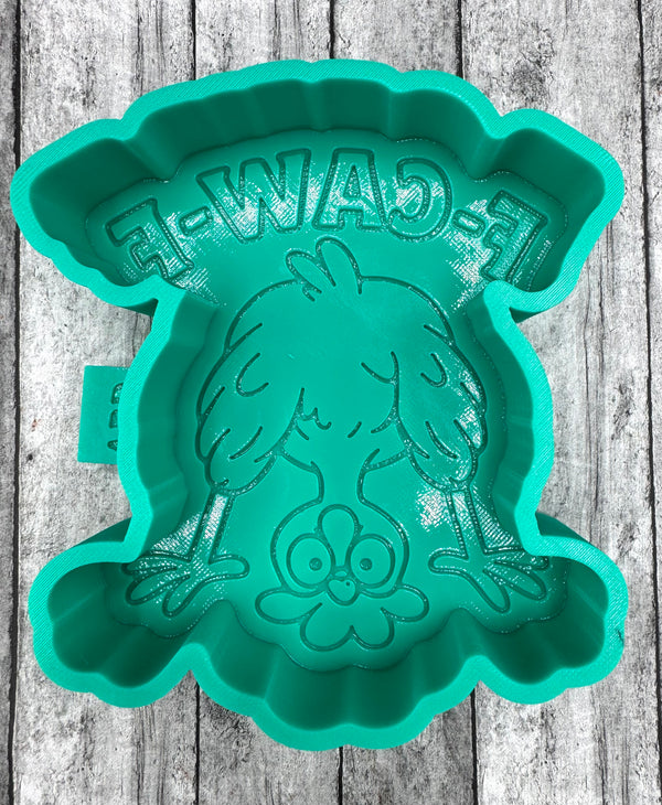 Chicken F Caw F Freshie Silicone Mold