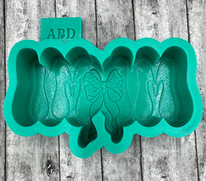 Mimi with Bow Center Freshie Silicone Mold