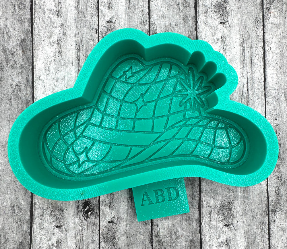 Disco Cowboy Hat Freshie Silicone Mold