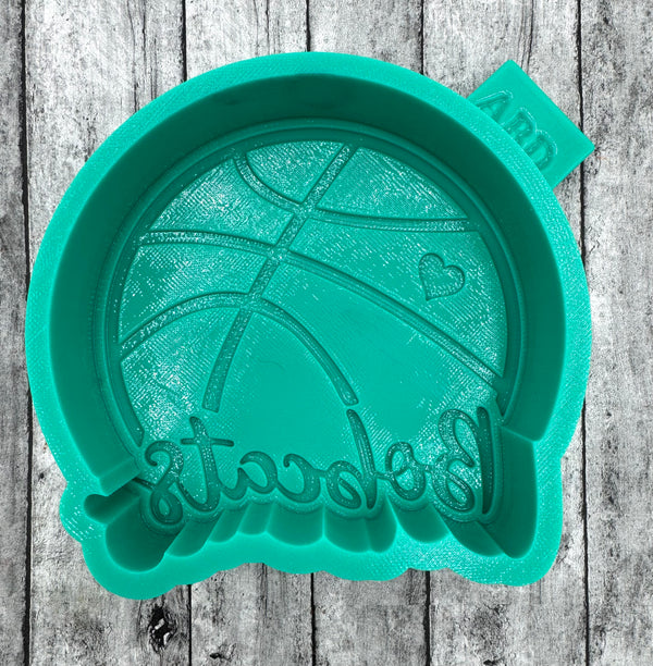 Bobcats Basketball Silicone Mold
