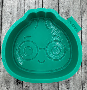 Dumpling with Glasses Freshie Silicone Mold
