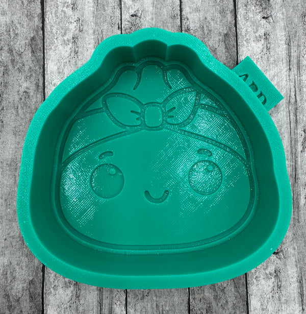 Dumpling with Bandana Freshie Silicone Mold