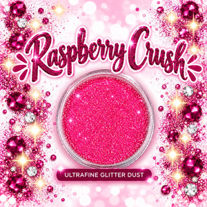 Raspberry Crush Glitter Dust NEON