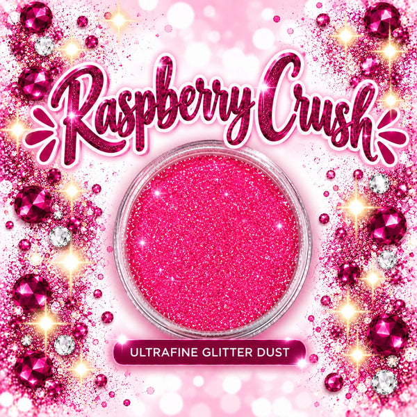 Raspberry Crush Glitter Dust NEON