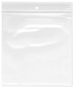 100 ZIP TOP Polypropylene Hanging Display Storage Bags for car freshies and more