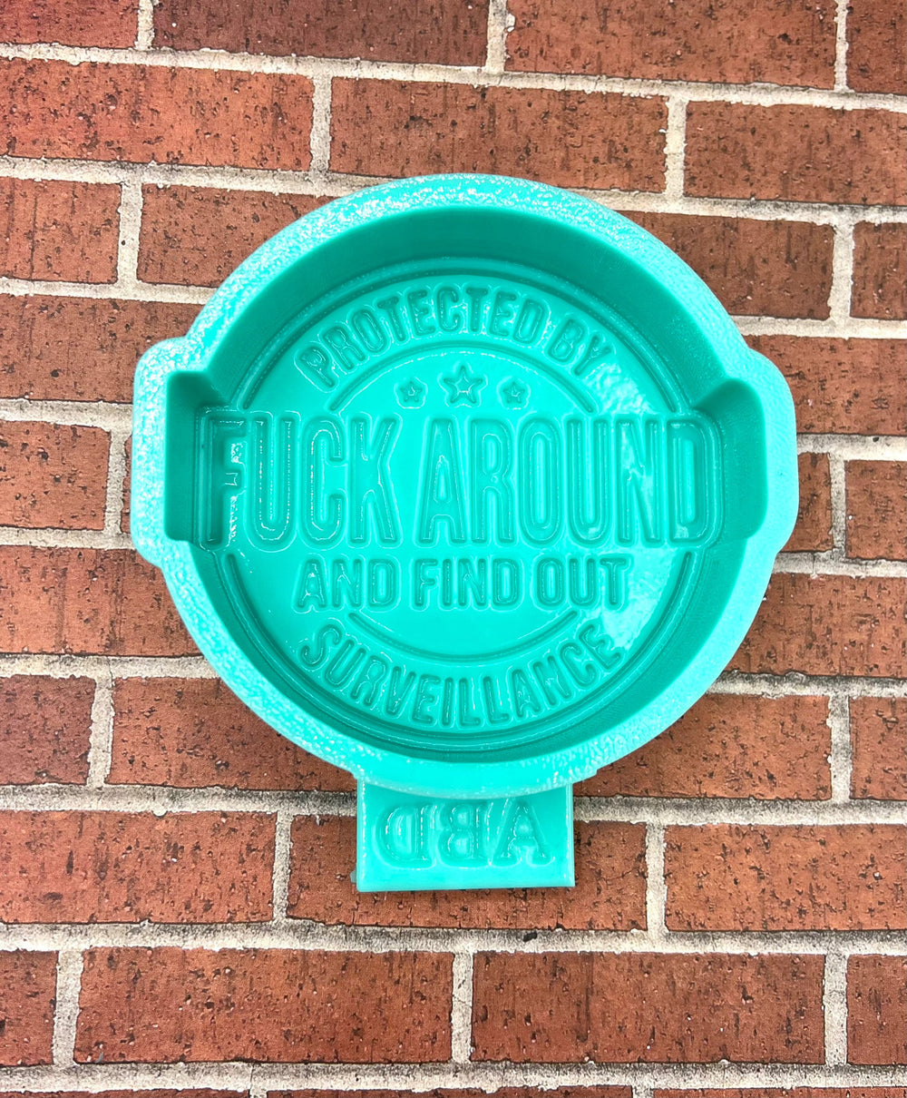 Find Out Circle Silicone Mold- Freshie Mold, Silicone Molds, Molds for Freshies, Wax Mold, Cement Mold, Aroma Bead Mold