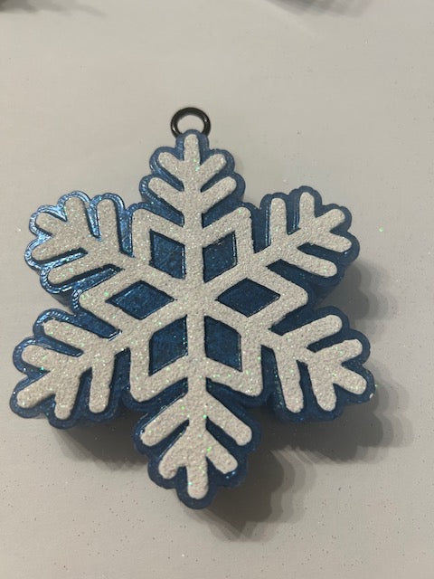 Snowflake Freshie Silicone Mold