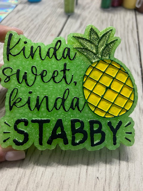 Stabby Pineapple Freshie Silicone Mold