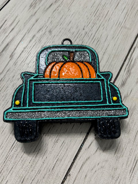 Fall Pumpkin Truck Freshie Silicone Mold