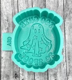 Too Cute to Spook Ghost Freshie Silicone Mold