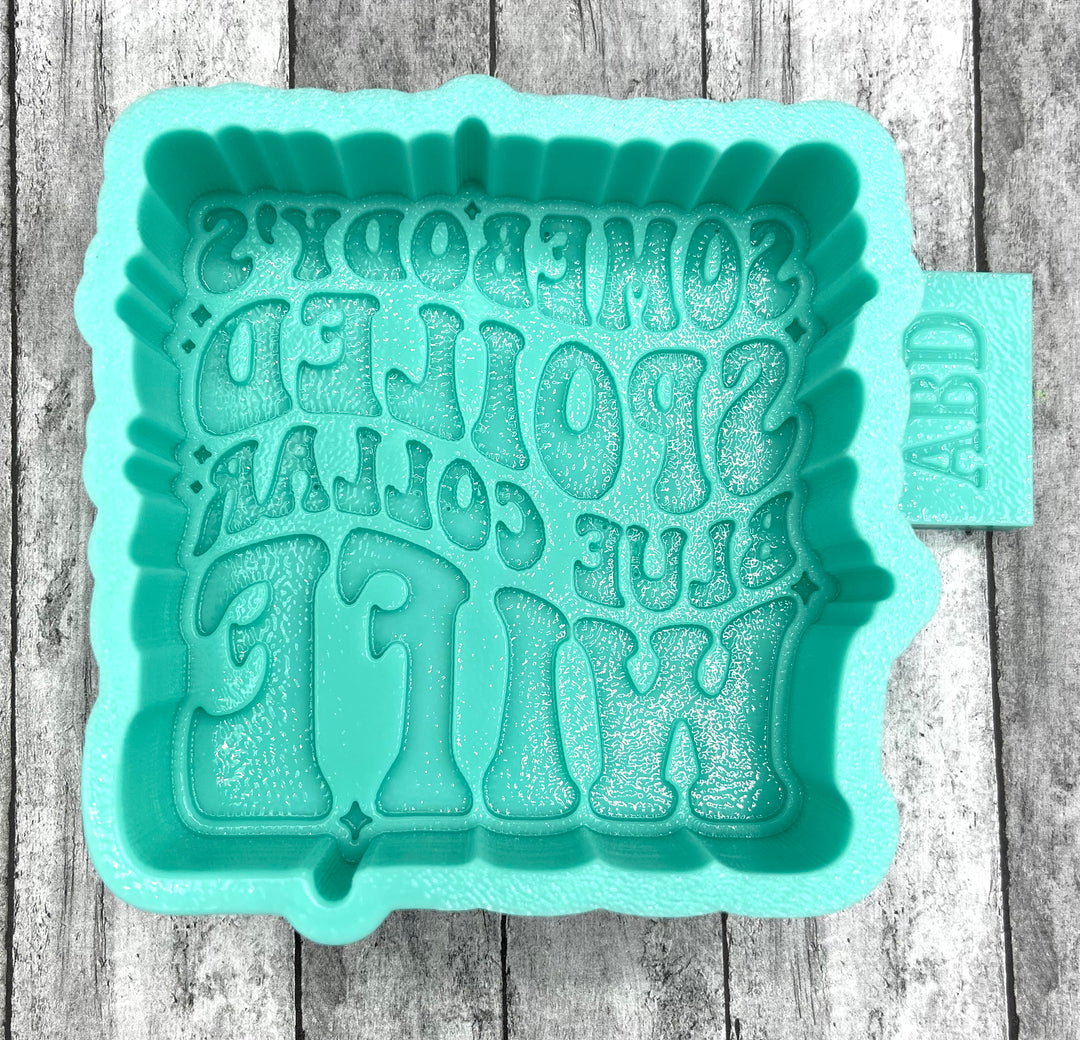 Blue Collar Wife Freshie Silicone Mold
