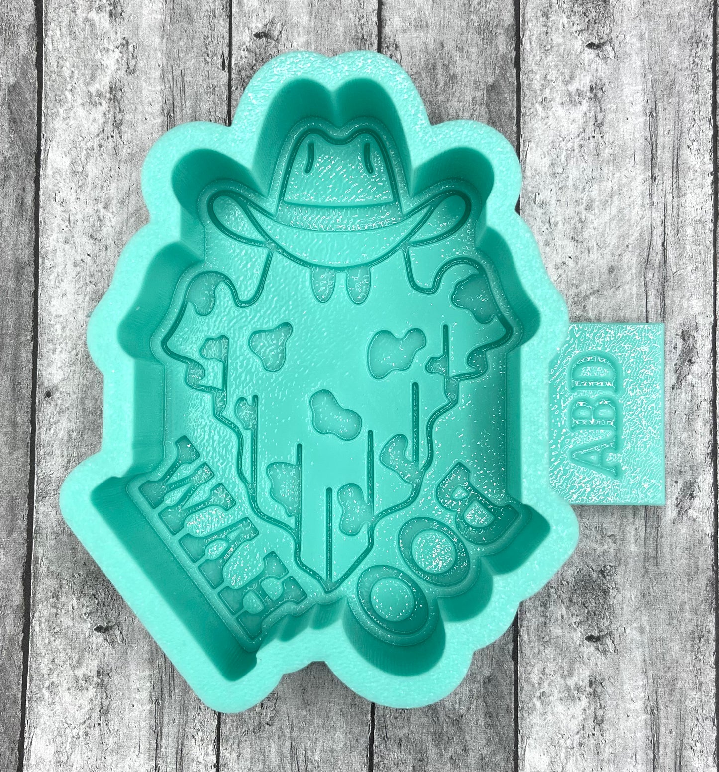 Boo Haw Cowboy Ghost Freshie Silicone Mold