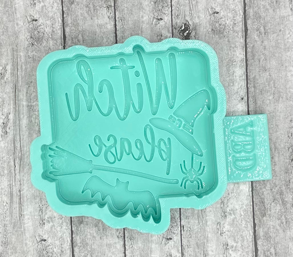 Witch Please Freshie Silicone Mold