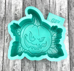 Scary Pumpkin Freshie Silicone Mold