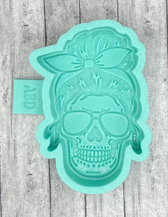 Mama Skull Freshie Silicone Mold