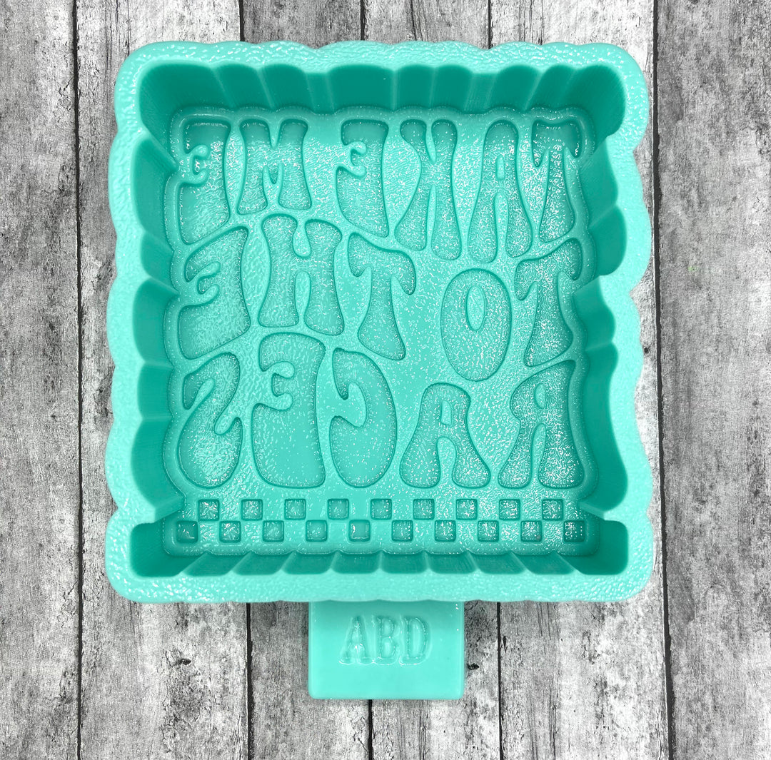 Take Me to the Races Freshie Silicone Mold
