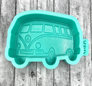 Hippie Van Side View Freshie Silicone Mold