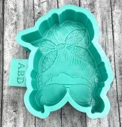 Mama with Glasses Freshie Silicone Mold