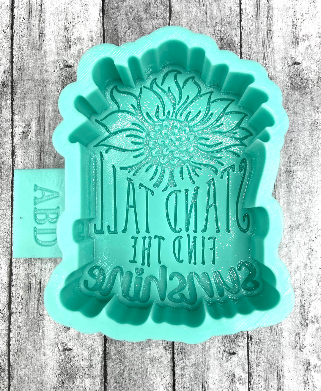 Stand Tall Sunflower Freshie Silicone Mold
