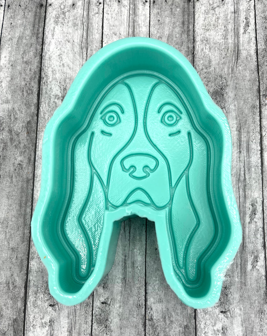 Porcelain Dog Silicone Mold