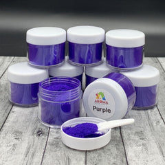 Purple Mica Powder Pigment for Coloring Projects