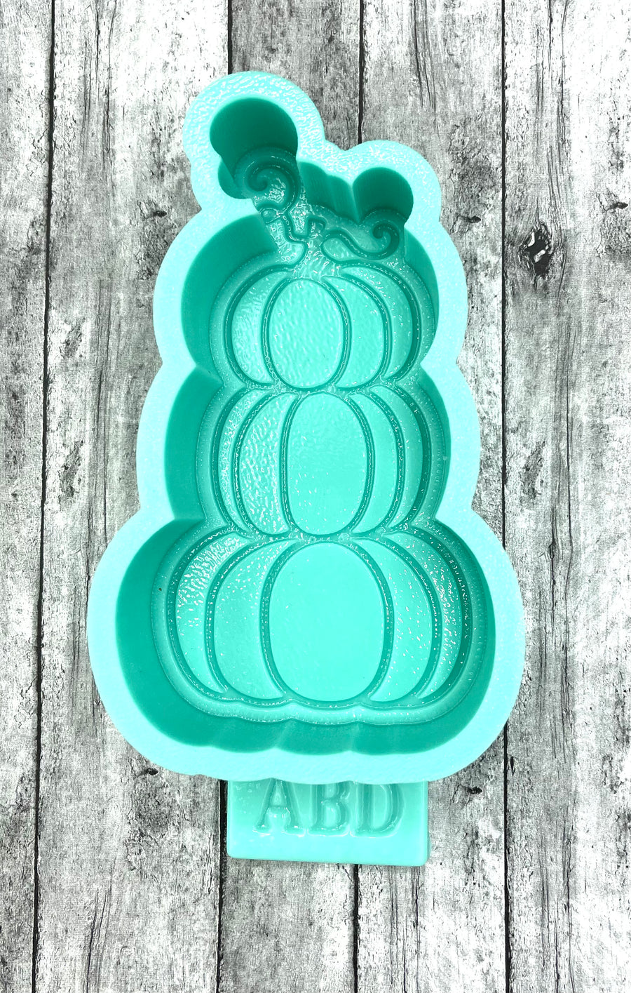 Plain Stacked Pumpkins silicone mold