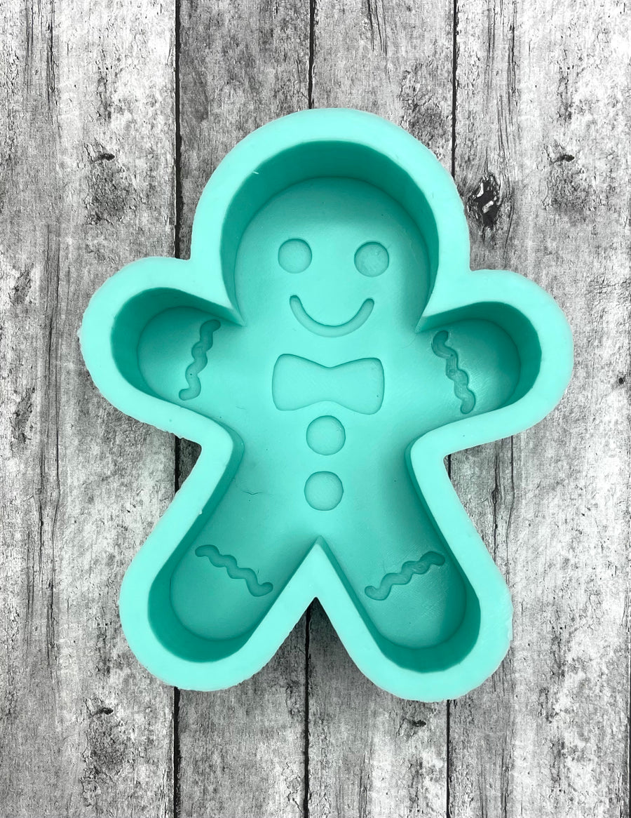 Gingerbread Man Silicone Mold