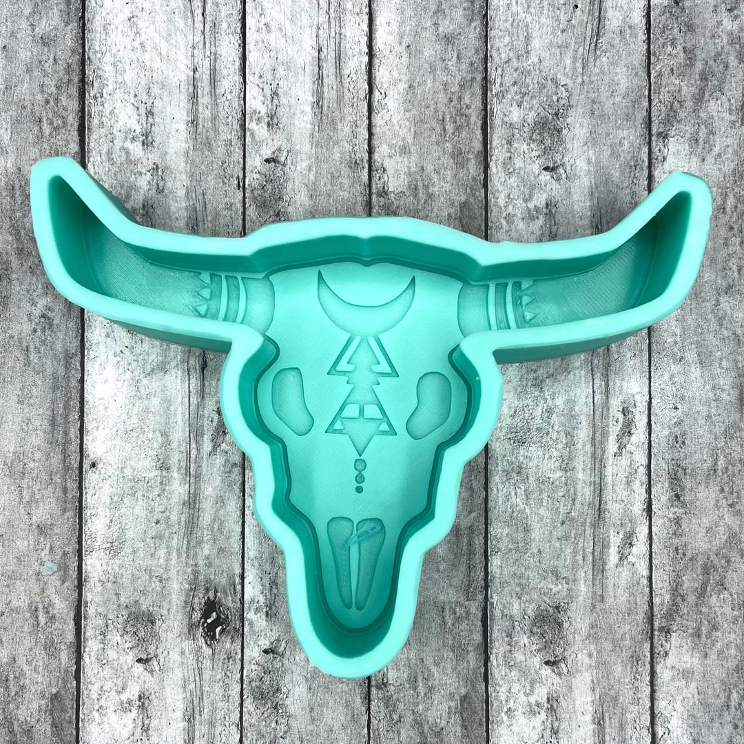 Cow Steer Skull Silicone Mold