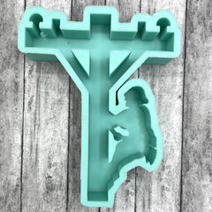 Lineman Freshie Silicone Mold