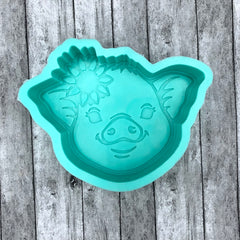 Pig Face with Flower Mold