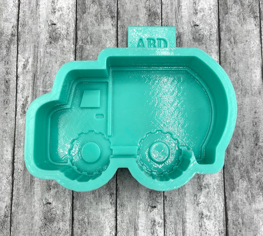 Garbage Trash Truck Freshie Silicone Mold