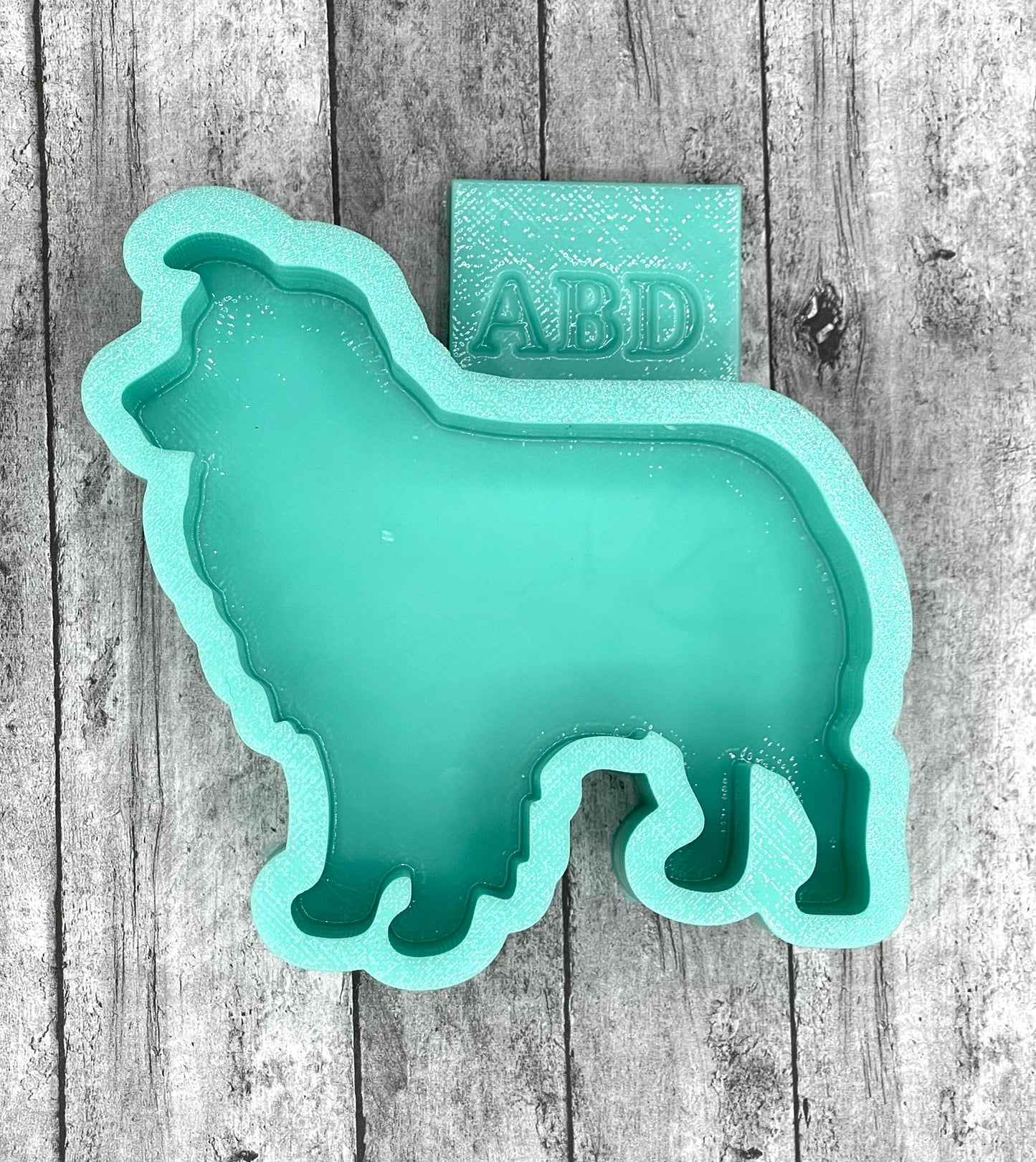 Aussie Dog Profile Freshie Silicone Mold