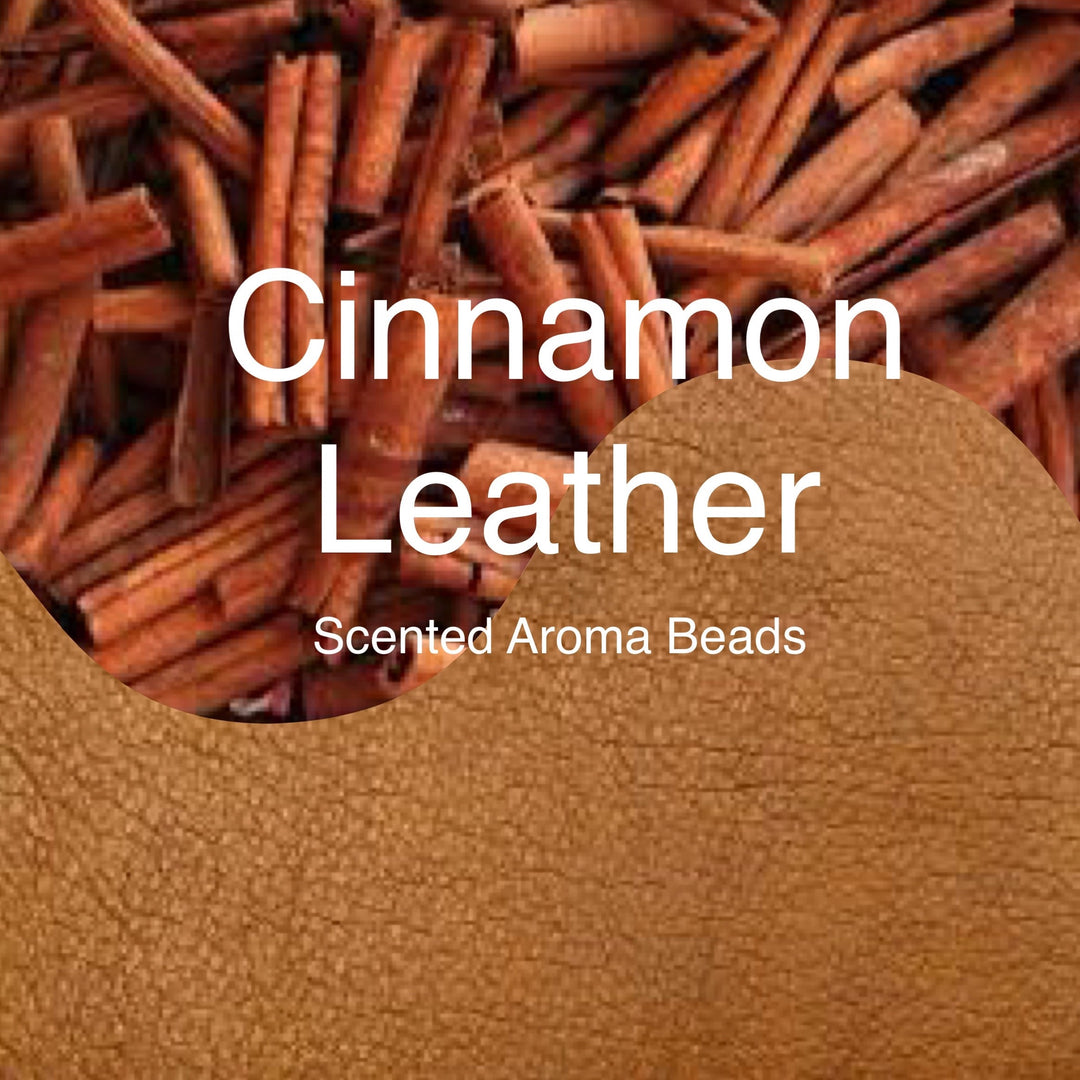 Cinnamon Leather scented aroma Beads 
